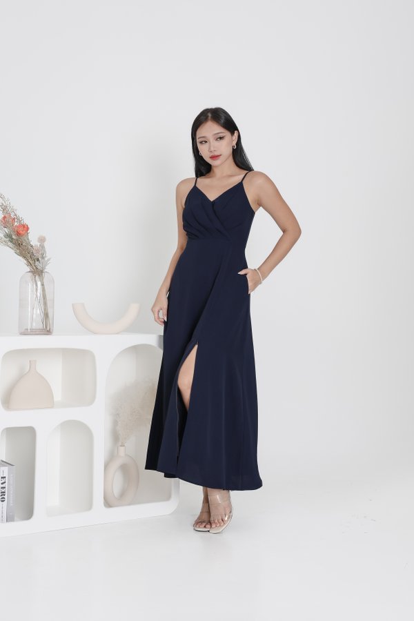 *TPZ* SHAYNA MAXI DRESS 5.0 IN NAVY