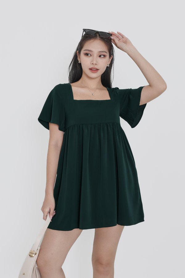 *TPZ* TIAVA BABYDOLL DRESS 2.0 IN FOREST
