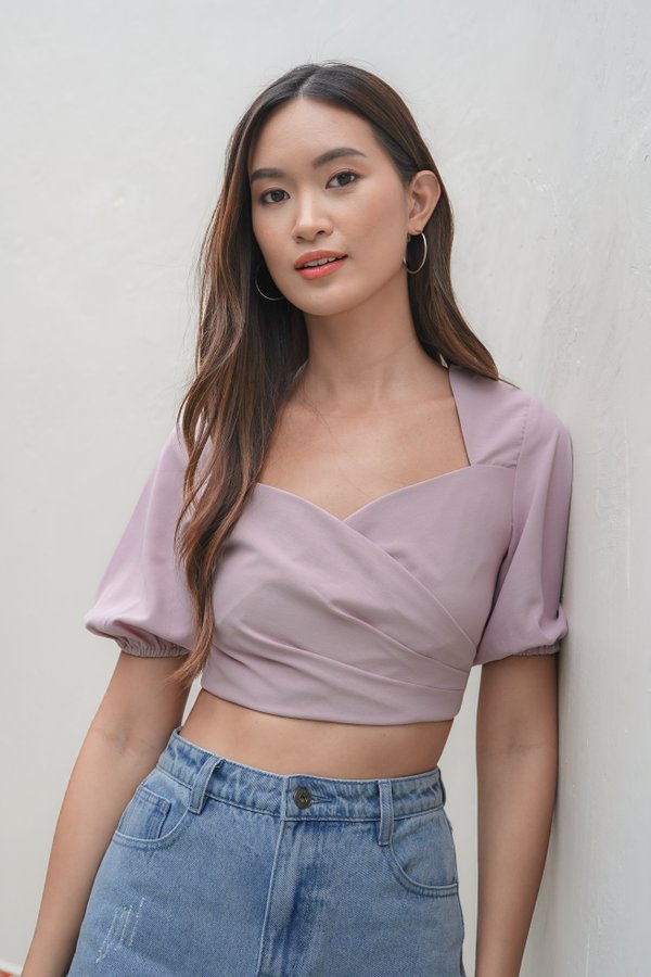 *TPZ* THE CASA TOP IN DUSTY PINK