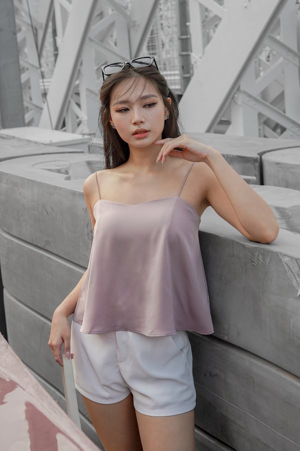 *TPZ* CRUSH PADDED TIER TOP 2.0 IN DUSTY MAUVE