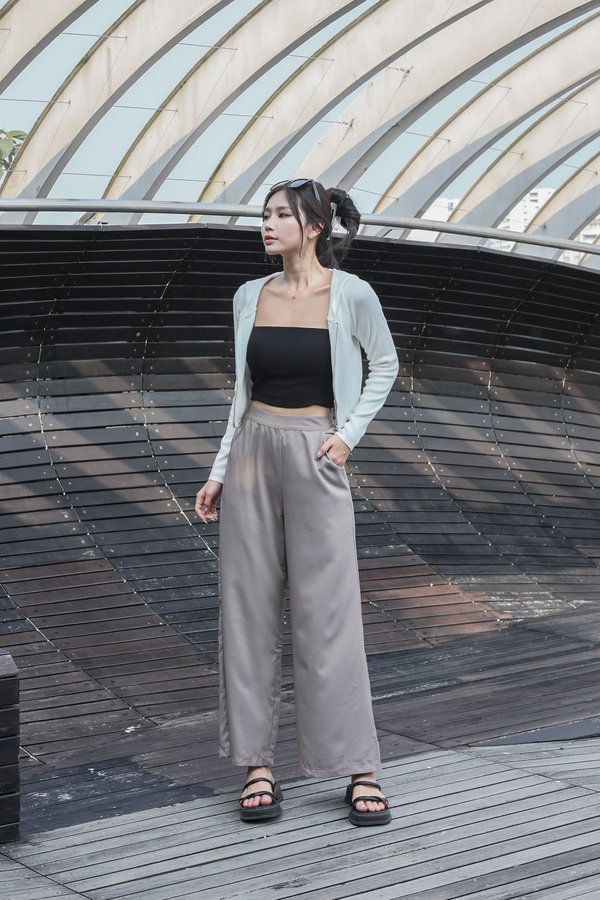 *TPZ* INCLINE PANTS IN MAUVE TAUPE