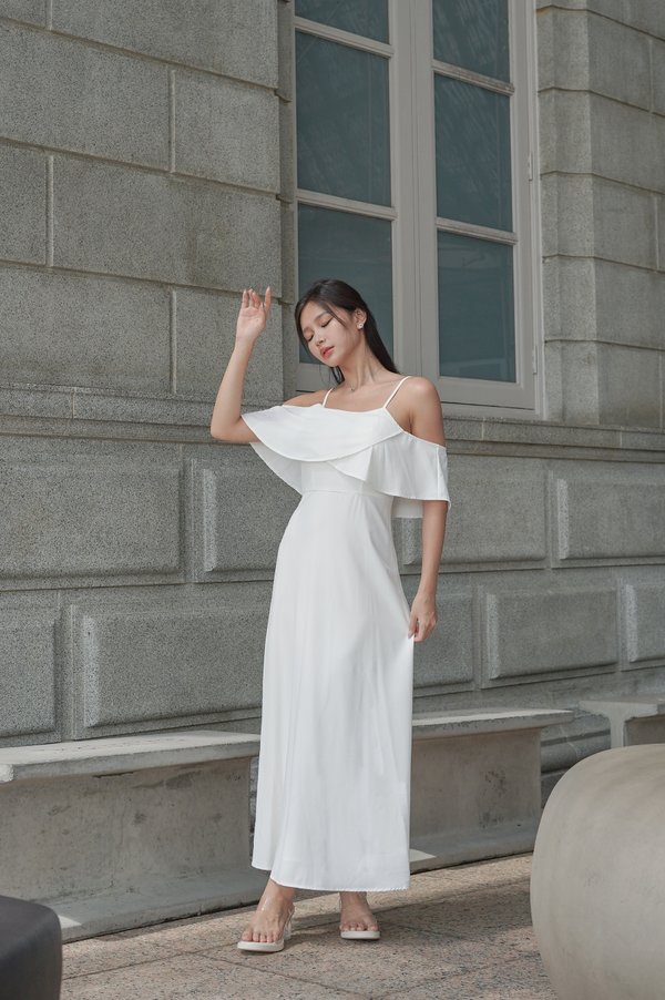 *TPZ* FLORELLA MAXI DRESS 4.0 IN WHITE