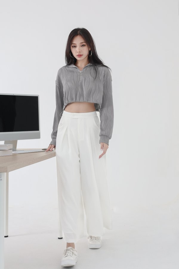 *TPZ* UNIVERSAL CLASP PANTS IN WHITE