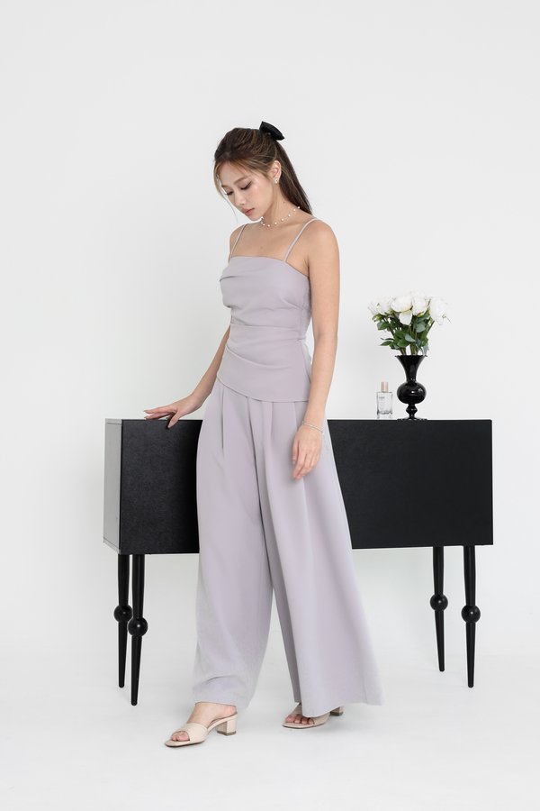 *TPZ* DOVELORA HIGH WAISTED PANTS (REGULAR) IN LILAC GREY