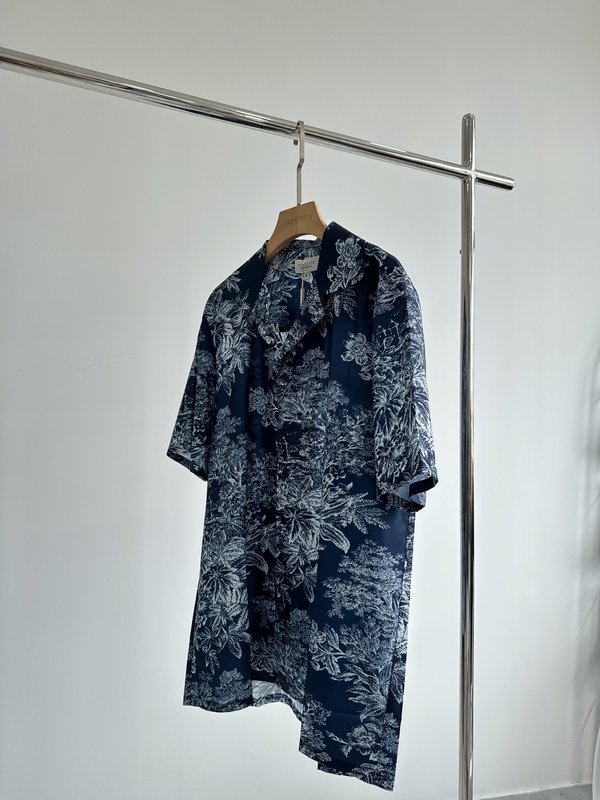 *TPZ* DREMY UNISEX SHIRT IN NAVY TOILE 