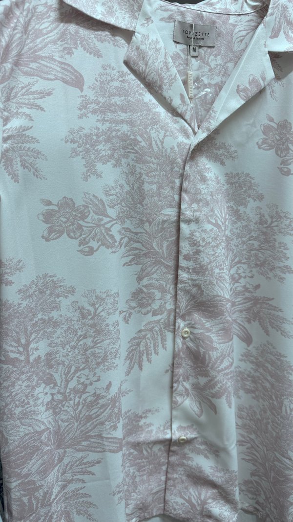 *TPZ* DREMY UNISEX SHIRT IN SOFT PINK TOILE