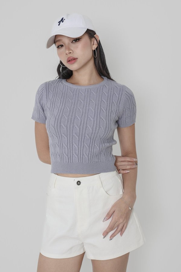 *TPZ* MUST HAVE DENIM SHORTS 6.0 IN WHITE