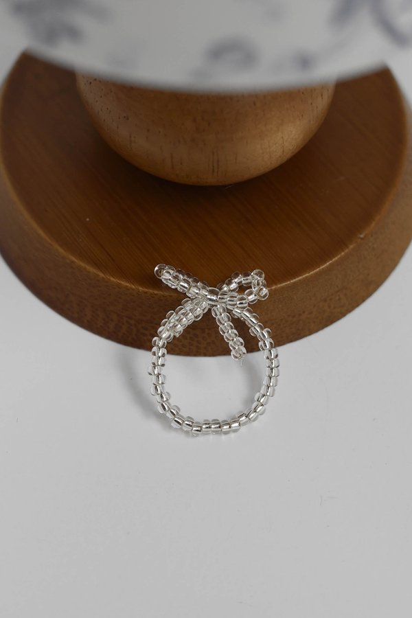 *IMPORTED FROM KOREA* MINIMALIST RIBBON BEADS RING