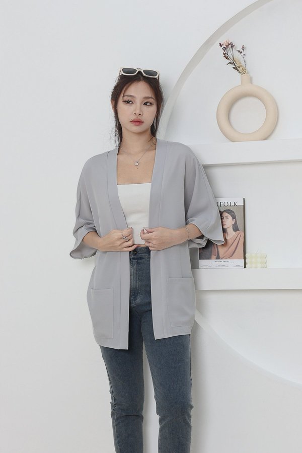 *TPZ* KAIZEN KIMONO 2.0 IN GREY TAUPE (32)