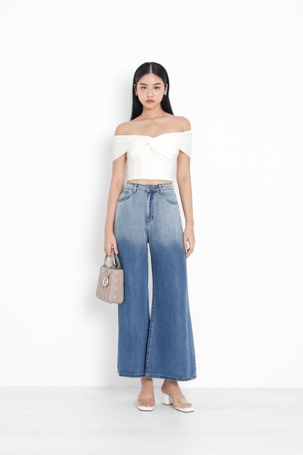 *TPZ* CLASSIC BASIC TENCEL JEANS (REGULAR) IN OMBRE