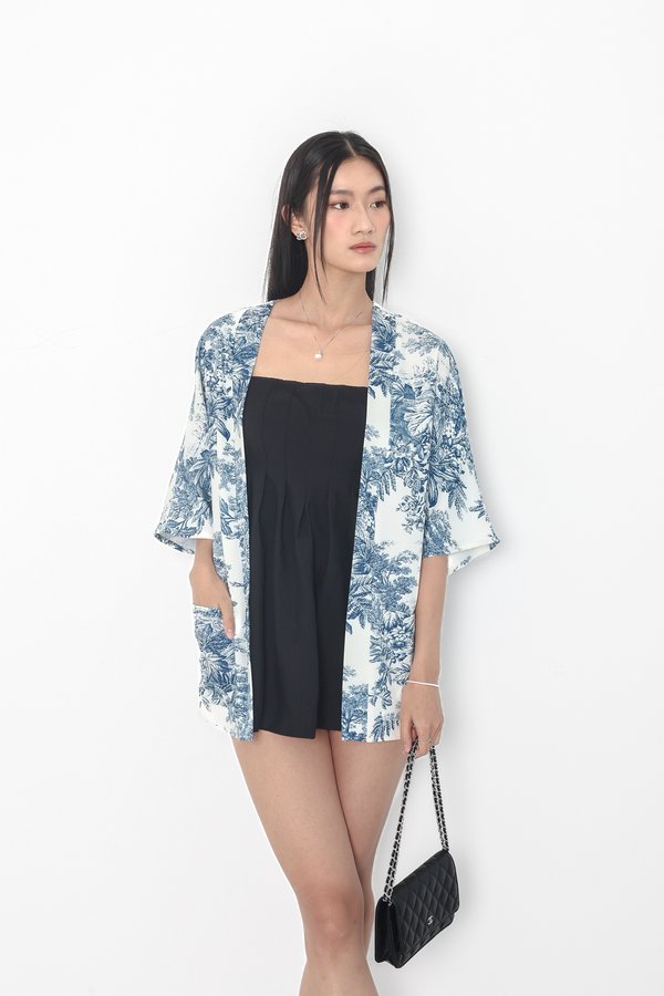 *TPZ* KAIZEN KIMONO IN FRENCH BLUE TOILE