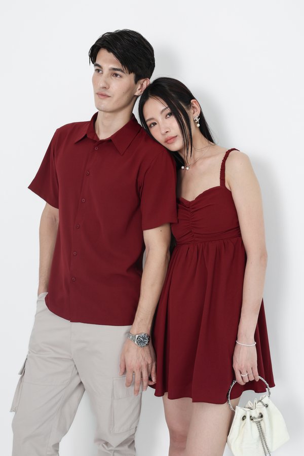 (PREORDER) *TPZ* MINI DIORA DRESS 3.0 IN WINE