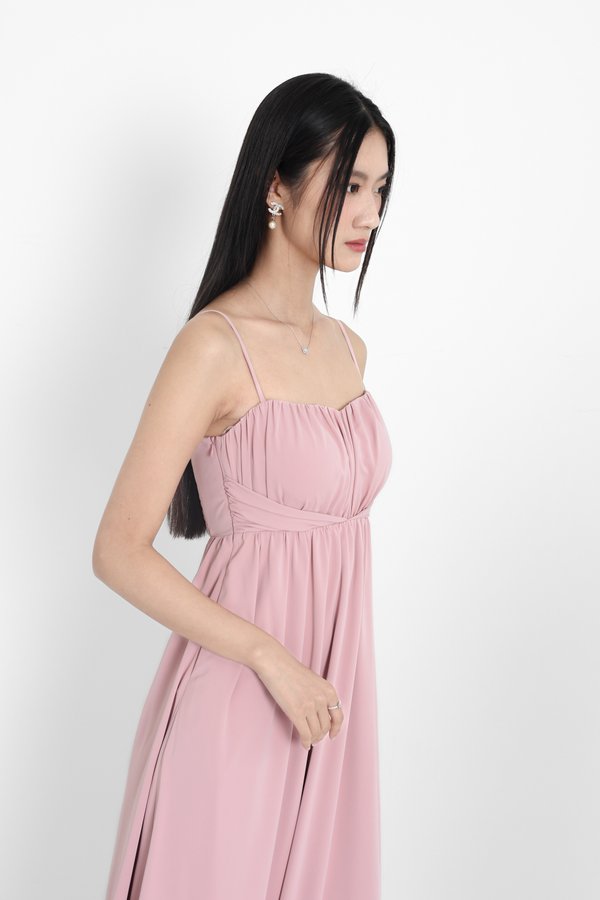 *TPZ* KAS SWEETHEART MAXI DRESS IN DUSTY PINK