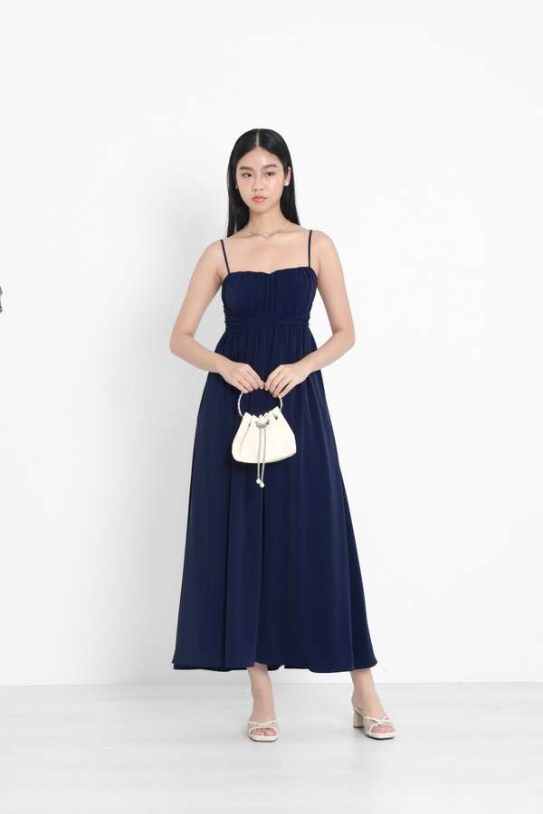 *TPZ* KAS SWEETHEART MAXI DRESS IN MIDNIGHT BLUE