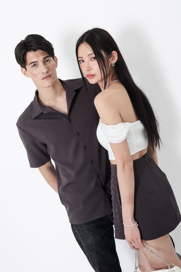 *TPZ LUXE MESH* CAS MULTI WAYS MESH TOP IN WHITE