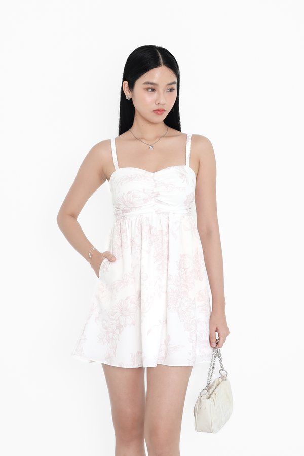 (PREORDER) *TPZ* MINI DIORA DRESS 3.0 IN TOILE DE AFFINITY SOFT PINK