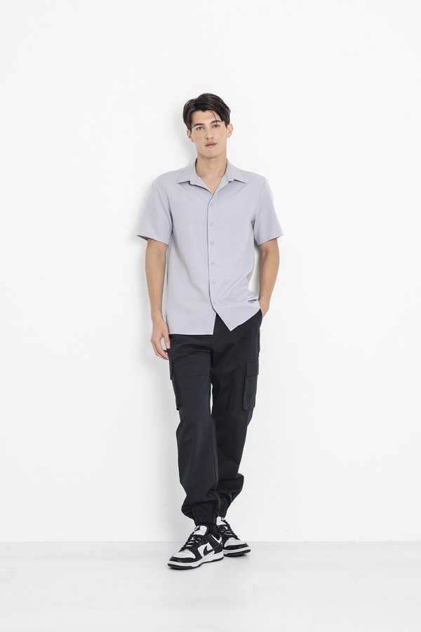 (PREORDER) *TPZ* ZEMY UNISEX SHORT SLEEVES SHIRT IN TWILIGHT