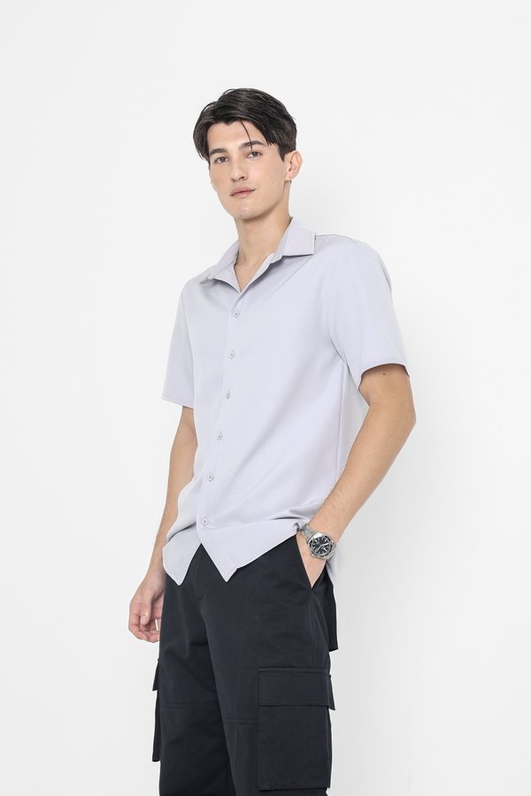 *TPZ* ZEMY UNISEX SHORT SLEEVES SHIRT IN TWILIGHT