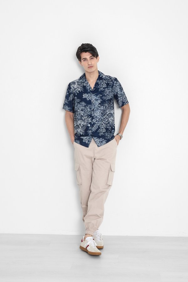 *TPZ* DREMY UNISEX SHIRT IN NAVY TOILE