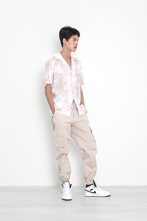 *TPZ* DREMY UNISEX SHIRT IN LILAC PINK TOILE