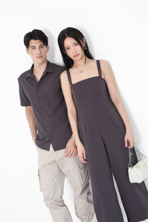 *TPZ* TESS TRANSFORM MULTIWAY JUMPSUIT (REGULAR) IN GUNMETAL LAVENDER