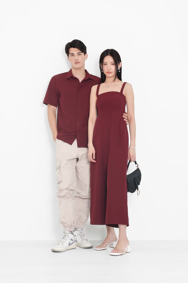 *TPZ* TESS TRANSFORM MULTIWAY JUMPSUIT (REGULAR) IN BURGUNDY