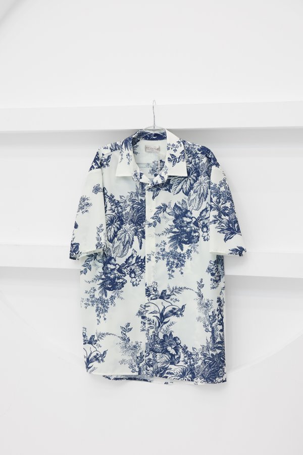 *TPZ* DREMY UNISEX SHORT SLEEVES SHIRT IN TOILE DE WINDFALL