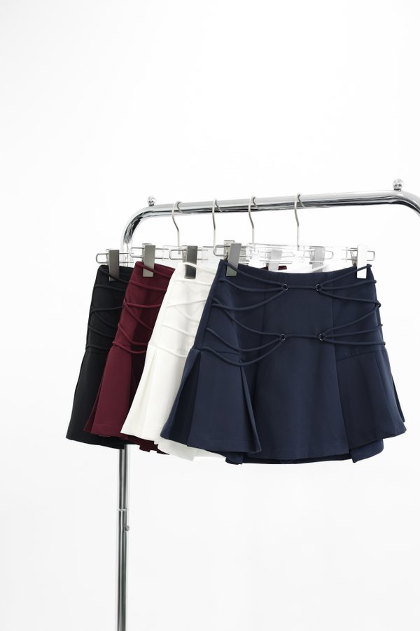 *TPZ* PIXIE FAIRY SKORTS IN GUNMETAL BLUE