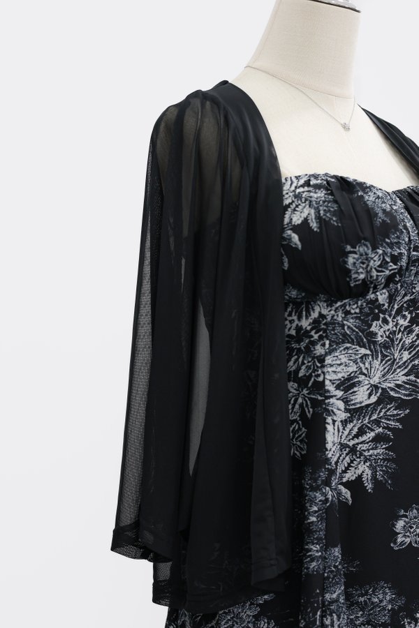 (PREORDER) *TPZ LUXE MESH* ALL DAY MESH KIMONO IN BLACK