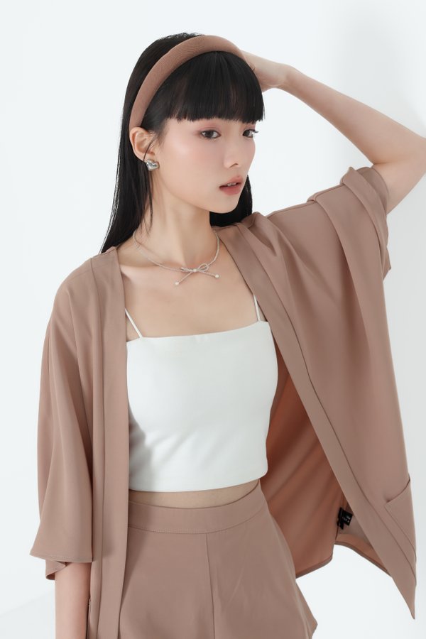 *TPZ* KAIZEN KIMONO 3.0 IN MILK TEA (196)