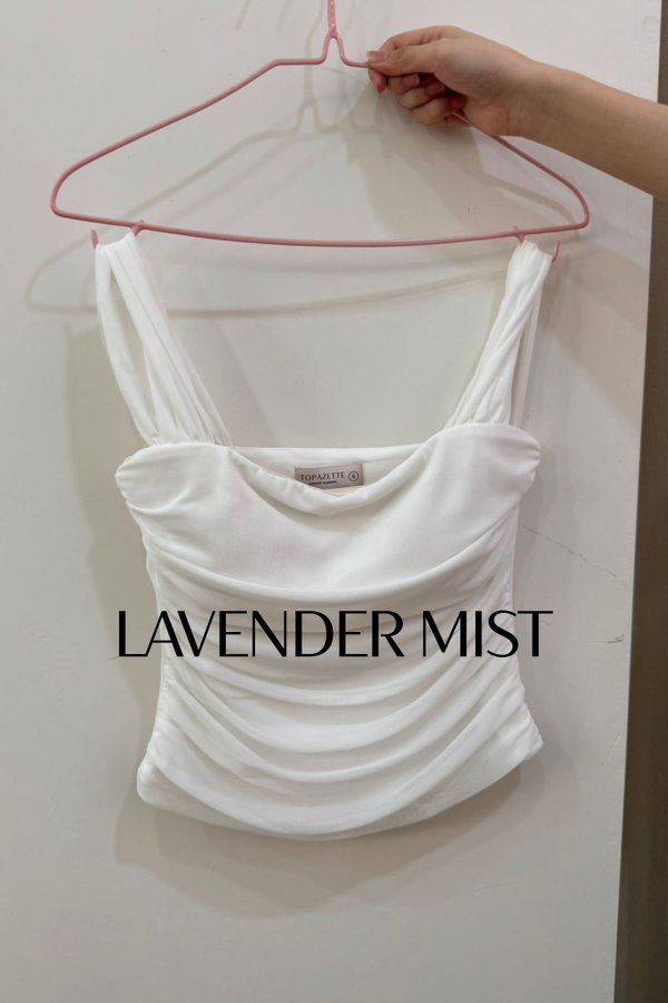 (PREORDER) *TPZ LUXE MESH* CAS MULTI WAY MESH TOP 2.0 IN LAVENDER MIST