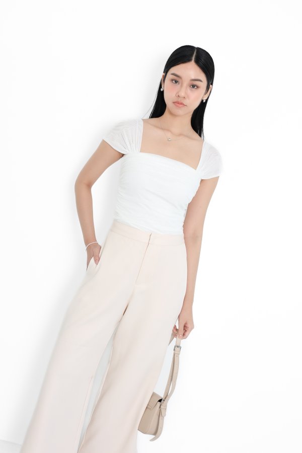 (PREORDER) *TPZ LUXE MESH* CAS MULTI WAY MESH TOP 2.0 IN WHITE