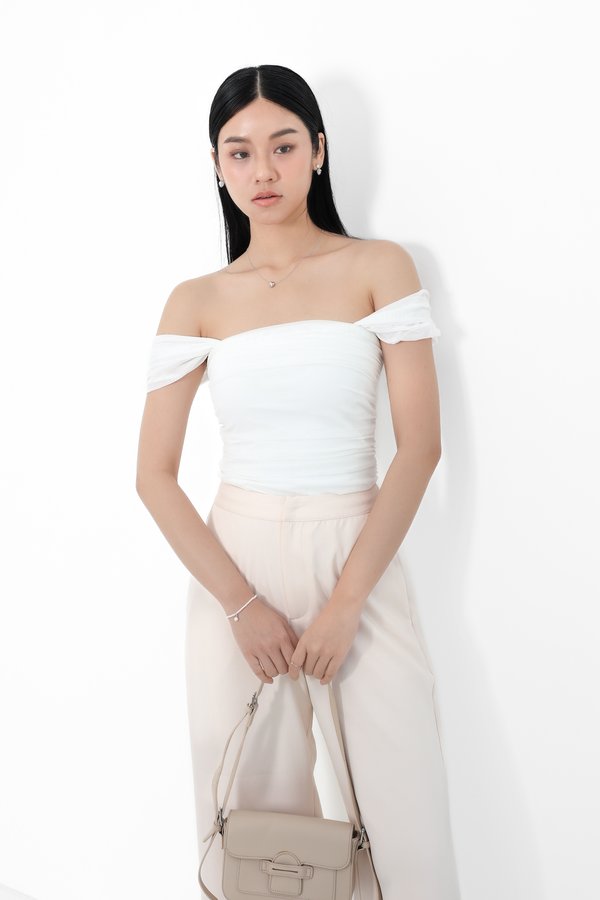 (PREORDER) *TPZ LUXE MESH* CAS MULTI WAY MESH TOP 2.0 IN WHITE