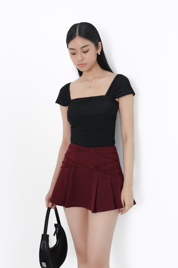(PREORDER) *TPZ LUXE MESH* CAS MULTI WAY MESH TOP 2.0 IN BLACK