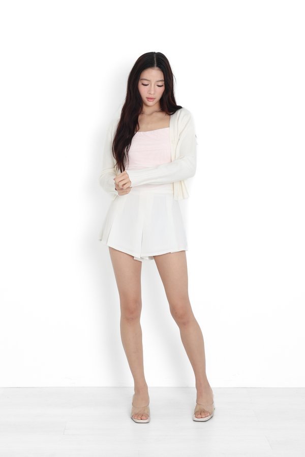 (PREORDER) *TPZ* WILLOW SOFT KNIT CARDIGAN IN CREAM