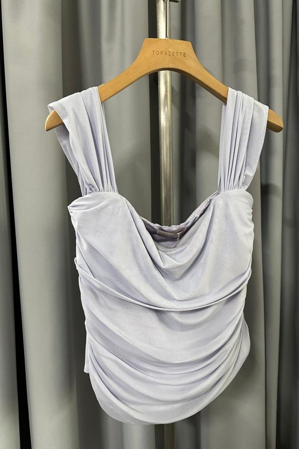 (PREORDER) *TPZ LUXE MESH* CAS MULTI WAY MESH TOP 2.0 IN LAVENDER MIST