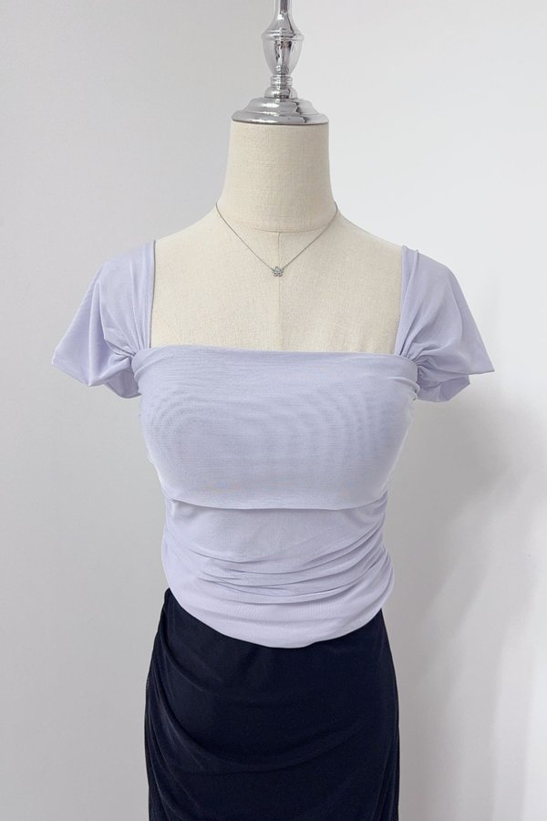 (PREORDER) *TPZ LUXE MESH* CAS MULTI WAY MESH TOP 2.0 IN LAVENDER MIST