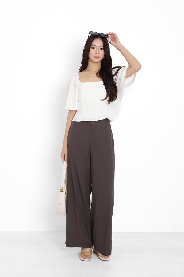 (PO ETA: END JULY) *TPZ* AURA FLUTTER TOP 2.0 IN WHITE