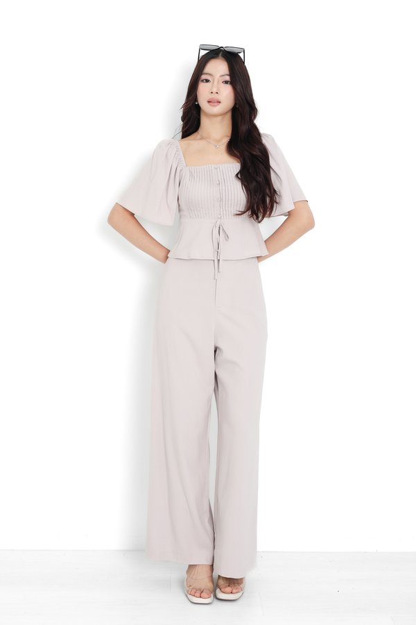 (PO ETA: END JULY) *TPZ* STONE LINEN PANTS (REGULAR) IN LILAC GREY
