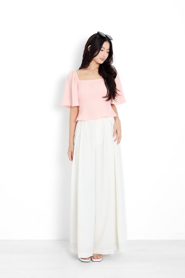 (PO ETA: END JULY) *TPZ* AURA FLUTTER TOP 2.0 IN CRYSTAL PINK