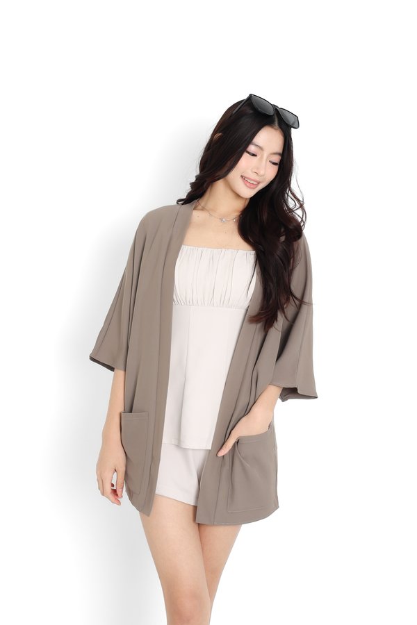 *TPZ* KAIZEN KIMONO 3.0 IN OAT MOCHA (199)