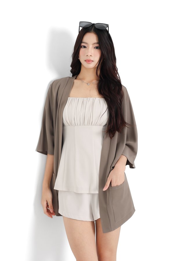 *TPZ* KAIZEN KIMONO 3.0 IN OAT MOCHA (199)
