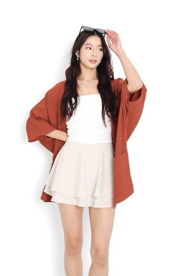 *TPZ* KAIZEN KIMONO 3.0 IN TERRACOTTA (192)