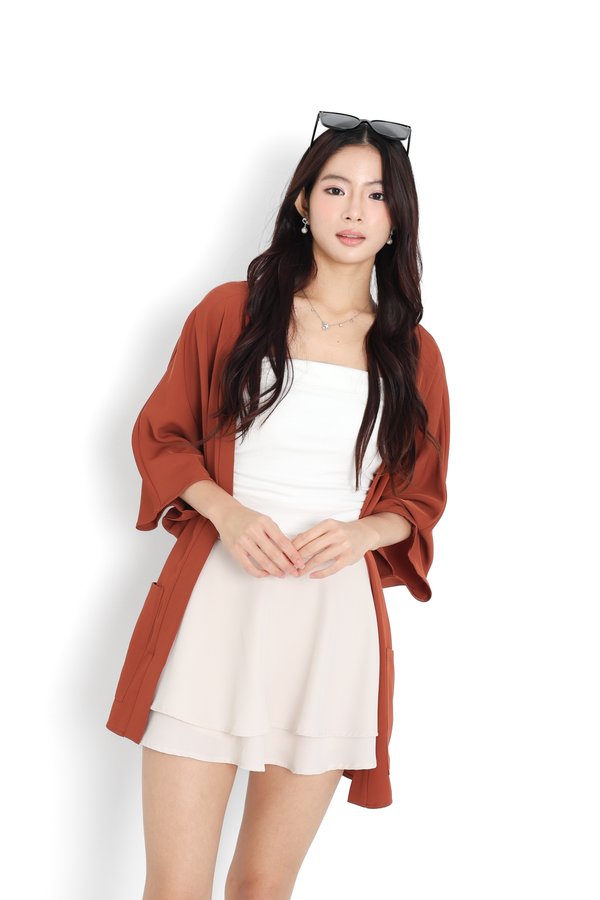*TPZ* KAIZEN KIMONO 3.0 IN TERRACOTTA (192)