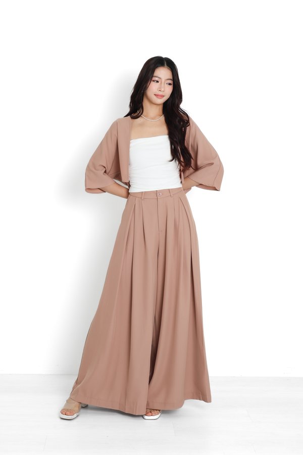 *TPZ* IKIGAI KIMONO 2.0 IN MILK TEA (196)