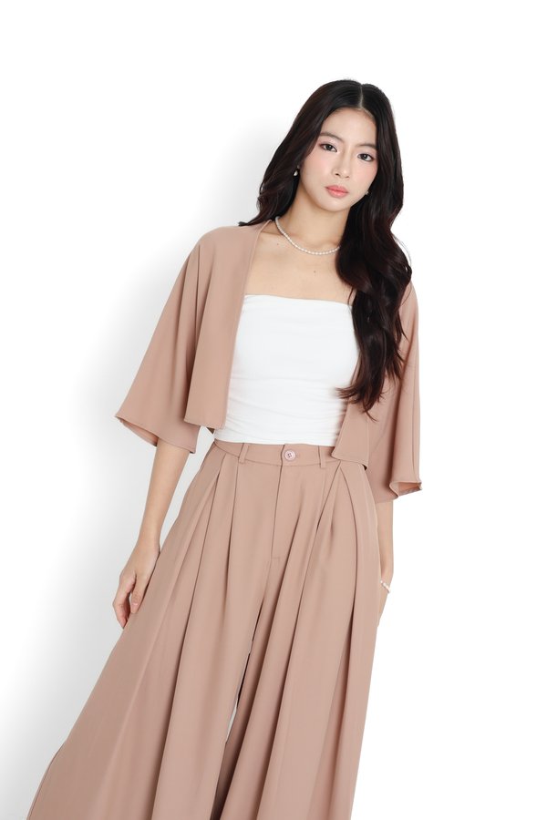 *TPZ* IKIGAI KIMONO 2.0 IN MILK TEA (196)