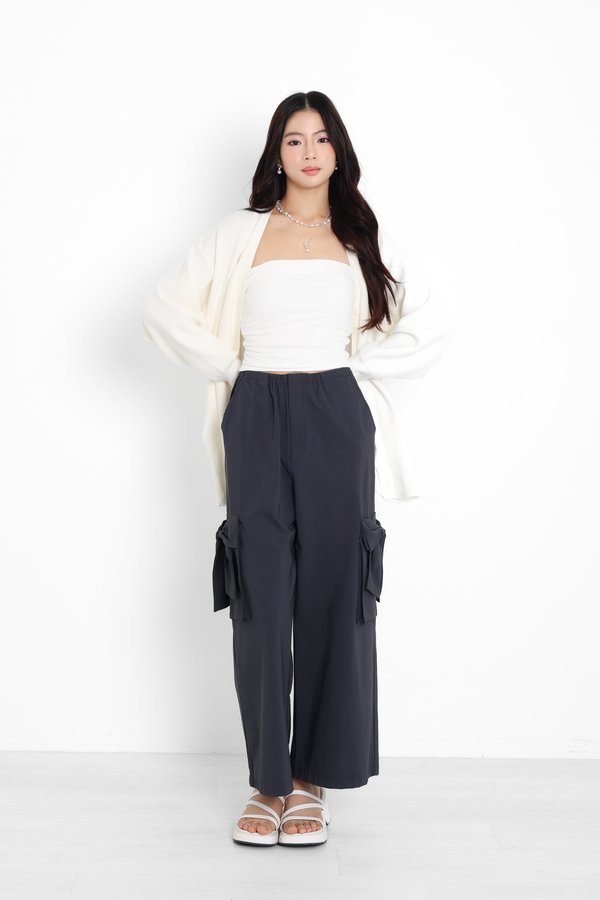 *TPZ* SLUSH OVERSIZED SOFT KNIT CARDIGAN IN CREAM