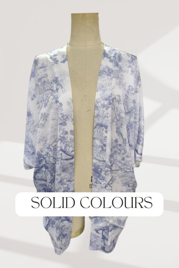 (PO ETA: END SEPT) *TPZ LOUNGE* DUSK TPZ SATIN KIMONO IN SOLID (MULTIPLE COLOURS)