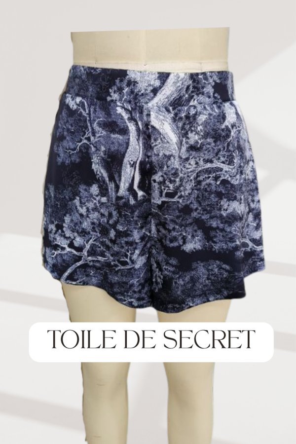 (PO ETA: END SEPT) *TPZ LOUNGE* THE MOON TPZ SATIN SHORTS IN TOILE DE SECRET (MULTIPLE COLOURS)