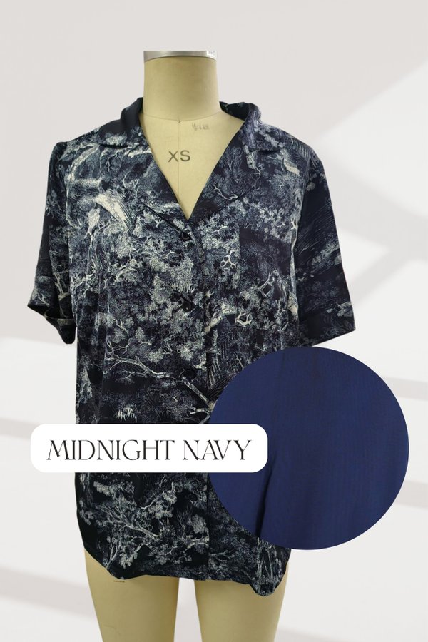 (PO ETA: END SEPT) *TPZ LOUNGE* THE SUN TPZ SATIN UNISEX SHIRT IN SOLID (MULTIPLE COLOURS)